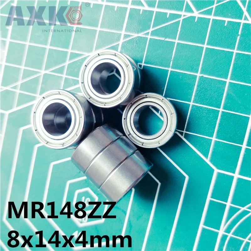 Axk Бесплатная доставка Высокое качество 10 шт. Mr148-2rs Abec-5 8*14*4 мм миниатюрный