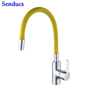 Senducs Yellow Kitchen Sink Faucet Fashion Universal Kitchen Faucet By Quality Brass Kitchen Sink Water Faucet Mixer
Senducs Yellow Kitchen Sink Faucet Fashion Universal Kitchen Faucet By Quality Brass Kitchen Sink Water Faucet Mixer