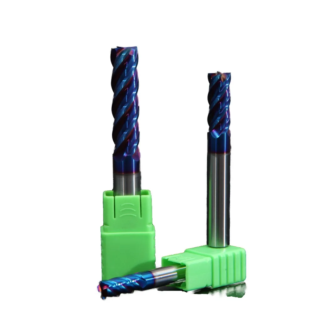 Milling Cutter Nano-blue Alloy Coating Tungsten Steel Tool 75L/100L/150L Hrc65 Lengthening Face Mill Endmills CNC Milling Cutter
Milling Cutter Nano-blue Alloy Coating Tungsten Steel Tool 75L/100L/150L Hrc65 Lengthening Face Mill Endmills CNC Milling Cutter