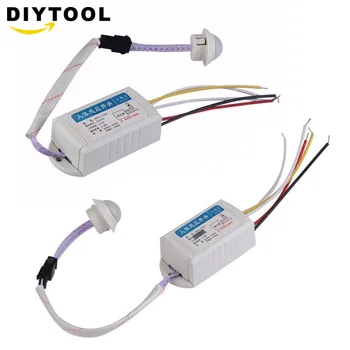 220V/110V IR Infrared Body Sensor Intelligent Switch Light for Lamp Motion Sensing Switch Adjustable Movement PIR Switch
220V/110V IR Infrared Body Sensor Intelligent Switch Light for Lamp Motion Sensing Switch Adjustable Movement PIR Switch