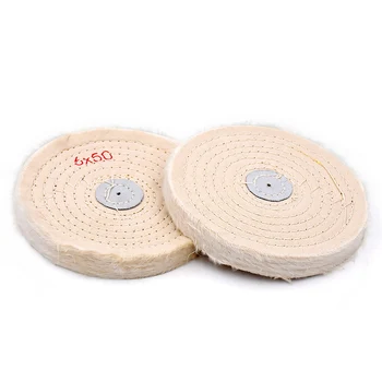 6" 50 Plys White Buffing Wheels for Bench Grinder Buffing Polishing Wheel Cotton Cloth Wheels Polishing Buffs Abrasive Tools
6" 50 Plys White Buffing Wheels for Bench Grinder Buffing Polishing Wheel Cotton Cloth Wheels Polishing Buffs Abrasive Tools