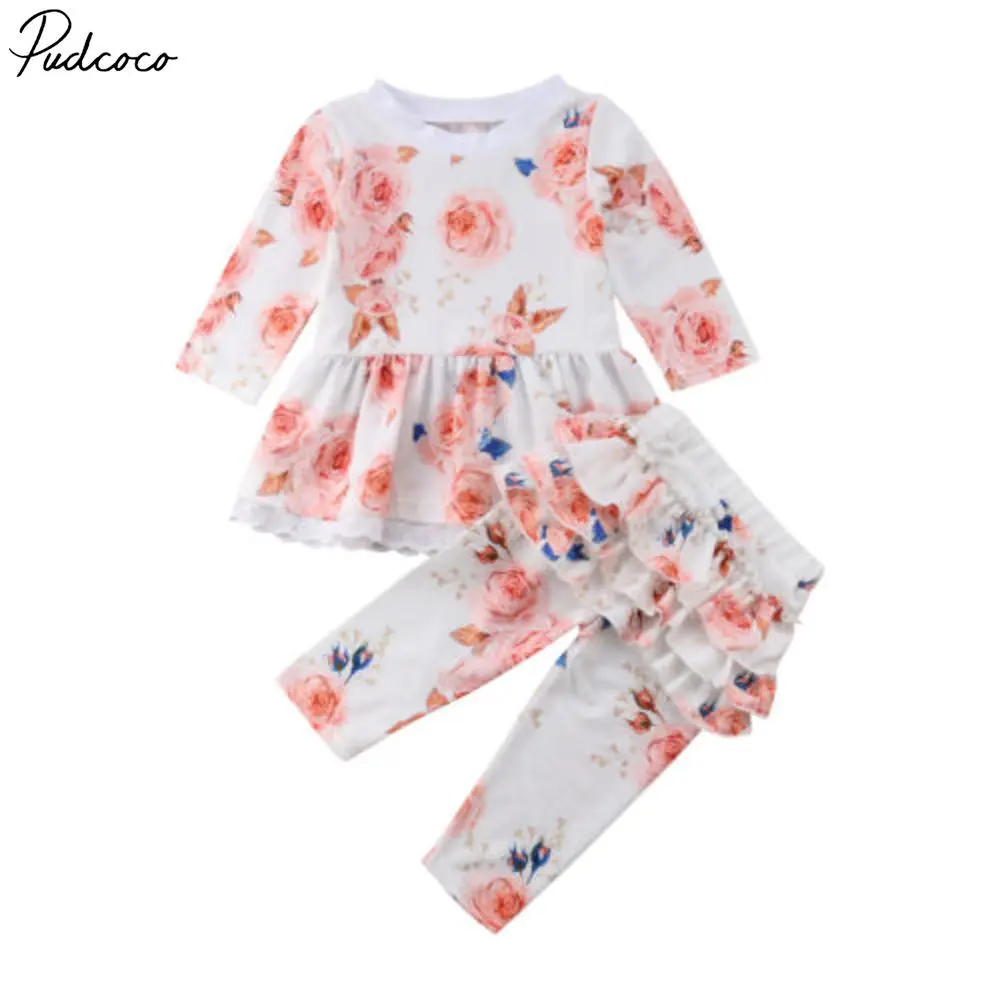 Spring Autumn Newborn Baby Girl Tracksuit Floral Clothes Tops Dress+Pants Leggings Outfits Set 0-24 Months
Spring Autumn Newborn Baby Girl Tracksuit Floral Clothes Tops Dress+Pants Leggings Outfits Set 0-24 Months