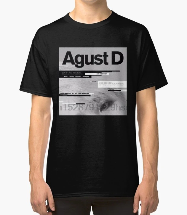 Printed Men T Shirt Cotton O Neck Tshirts Agust D Album Art Short Sleeve Women T Shirt
Printed Men T Shirt Cotton O Neck Tshirts Agust D Album Art Short Sleeve Women T Shirt