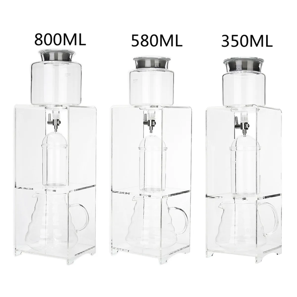 New Arrival Ice Coffee Ice Drip Coffee Dripper 350/580ML Barista Coffee Maker Cold Brew
New Arrival Ice Coffee Ice Drip Coffee Dripper 350/580ML Barista Coffee Maker Cold Brew