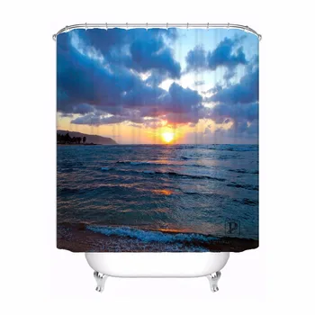 Custom Glorious Sunrise Beach Waterproof Shower Curtain Home Bath Bathroom s Hooks Polyester Fabric Multi Sizes180509-50
Custom Glorious Sunrise Beach Waterproof Shower Curtain Home Bath Bathroom s Hooks Polyester Fabric Multi Sizes180509-50