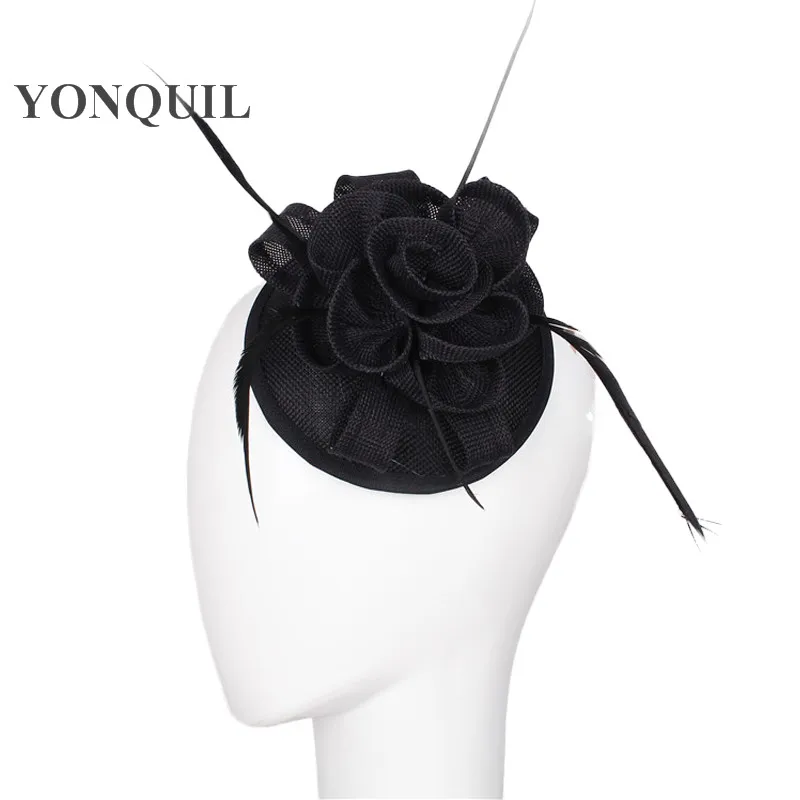 Summer Fedora White Black Pillbox Hats Fascinator Wedding Headbands Marry Cocktail Headwear With Hair Clips Elegant Ladies SYF26
Summer Fedora White Black Pillbox Hats Fascinator Wedding Headbands Marry Cocktail Headwear With Hair Clips Elegant Ladies SYF26