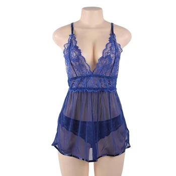 2019 New Arrival Fashion Women Plus Size M-5XL Babydoll Set Bandage Women Sexy Lingerie Nightgowns Ladies Sleepwear Hot
2019 New Arrival Fashion Women Plus Size M-5XL Babydoll Set Bandage Women Sexy Lingerie Nightgowns Ladies Sleepwear Hot