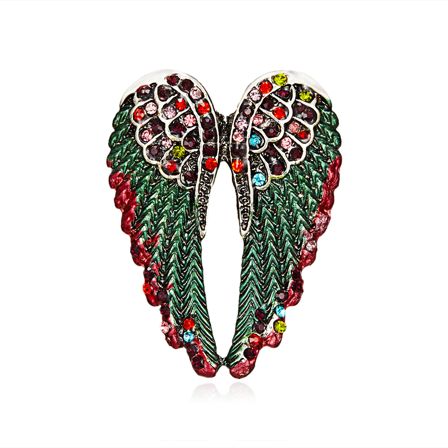 Pipitree Fashion Vintage Angel Wings Brooch Pins Women Men's Jewelry Christmas Gift Antique Gold Color Rhinestone Brooches
Pipitree Fashion Vintage Angel Wings Brooch Pins Women Men's Jewelry Christmas Gift Antique Gold Color Rhinestone Brooches