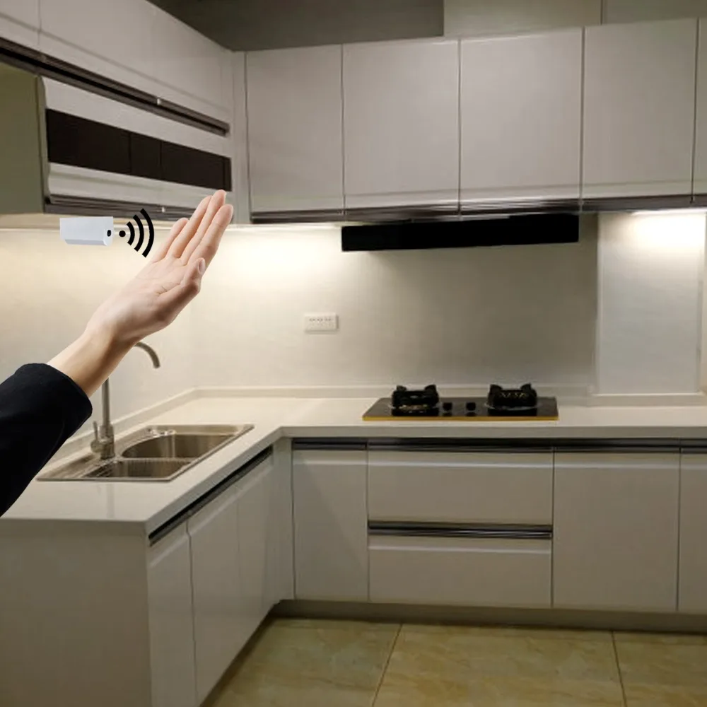 Hand Sweep Sensor LED Light 12V Waterproof 1M 2M 3M 4M 5M Sensor Light Cupboard Wardrobe Cabinet Luces LED Kitchen Lamp
Hand Sweep Sensor LED Light 12V Waterproof 1M 2M 3M 4M 5M Sensor Light Cupboard Wardrobe Cabinet Luces LED Kitchen Lamp