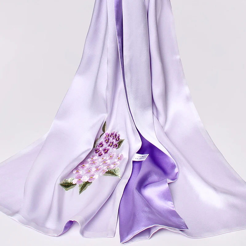 Handmade Embroidery Real Silk Scarves 16MU 100% Pure Silk Scarf 2019 Shawls and Wraps for Women Flower Natural Silk Scarf
Handmade Embroidery Real Silk Scarves 16MU 100% Pure Silk Scarf 2019 Shawls and Wraps for Women Flower Natural Silk Scarf