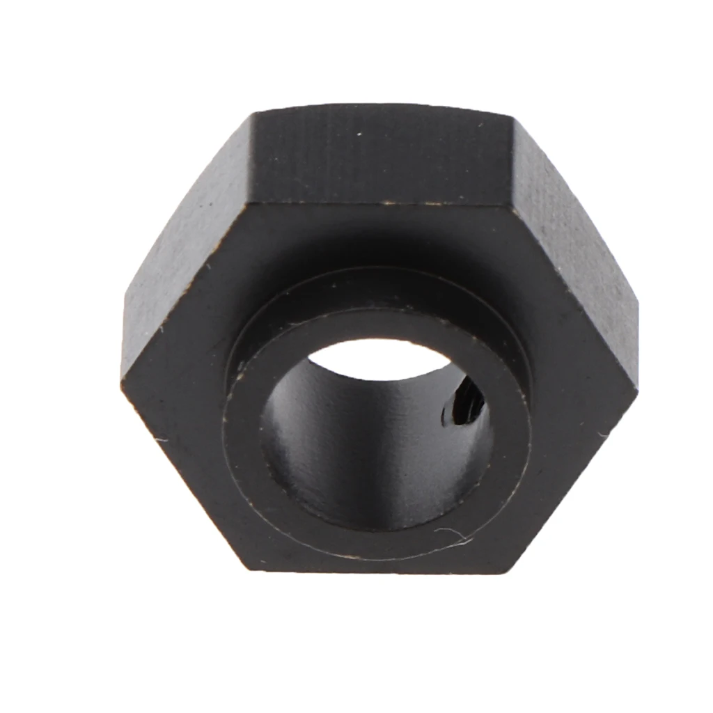 4Pcs Machined Brass 6mm Wheel Hex Hub Adapter for 1/10 Traxxas -4 Climbing Crawler RC Hobby Model Car
