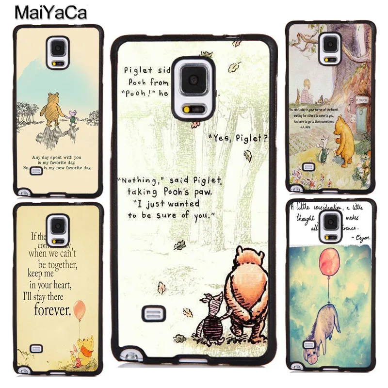 MaiYaCa Winnie the Poohs Quotes Phone Cases Cover For Samsung Galaxy S5 S6 S7 edge S8 S9 S10 plus Note 9 5 8 Soft TPU Skin Coque
MaiYaCa Winnie the Poohs Quotes Phone Cases Cover For Samsung Galaxy S5 S6 S7 edge S8 S9 S10 plus Note 9 5 8 Soft TPU Skin Coque