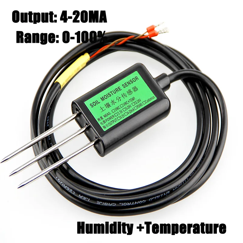 Free shipping New 1pc 0-100% Soil sensor 4-20MA output soil moisture sensor humidity temperature sensor -40~80C quality gurranty
Free shipping New 1pc 0-100% Soil sensor 4-20MA output soil moisture sensor humidity temperature sensor -40~80C quality gurranty