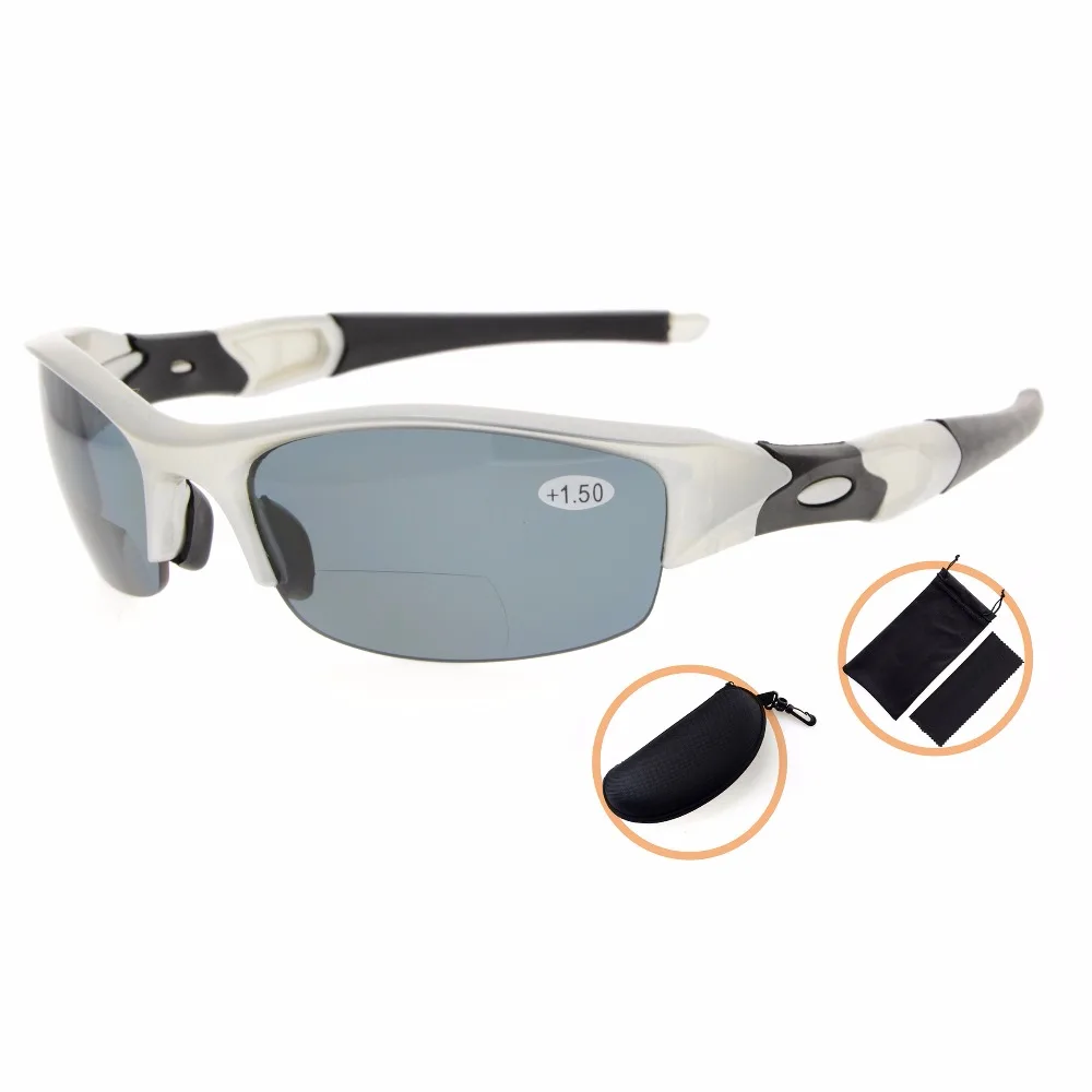 TH6166PGSG Eyekepper TR90 Unbreakable Sports Sunglasses Polycarbonate Half-Rimless Polarized Bifocal Sunglasses Reading Glasses
TH6166PGSG Eyekepper TR90 Unbreakable Sports Sunglasses Polycarbonate Half-Rimless Polarized Bifocal Sunglasses Reading Glasses