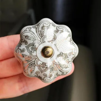 42mm European-style high-grade bronzing ceramic handle pumpkin wardrobe Single hole handle cupboard drawer Furniture door handle
42mm European-style high-grade bronzing ceramic handle pumpkin wardrobe Single hole handle cupboard drawer Furniture door handle