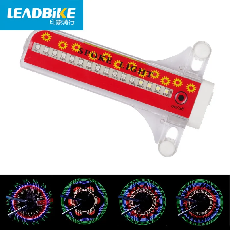 Leadbike 32 светодиодные велосипедные фары DIY программируемые ПК водонепроницаемые 30