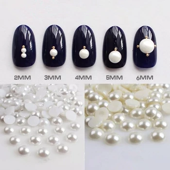500 pcs/pack Charm Half Pearls Nail Art Decorations 6/5/4/3/2mm Shiny Jewelry Fashion Designs 3D Manicure Books Accessory
500 pcs/pack Charm Half Pearls Nail Art Decorations 6/5/4/3/2mm Shiny Jewelry Fashion Designs 3D Manicure Books Accessory