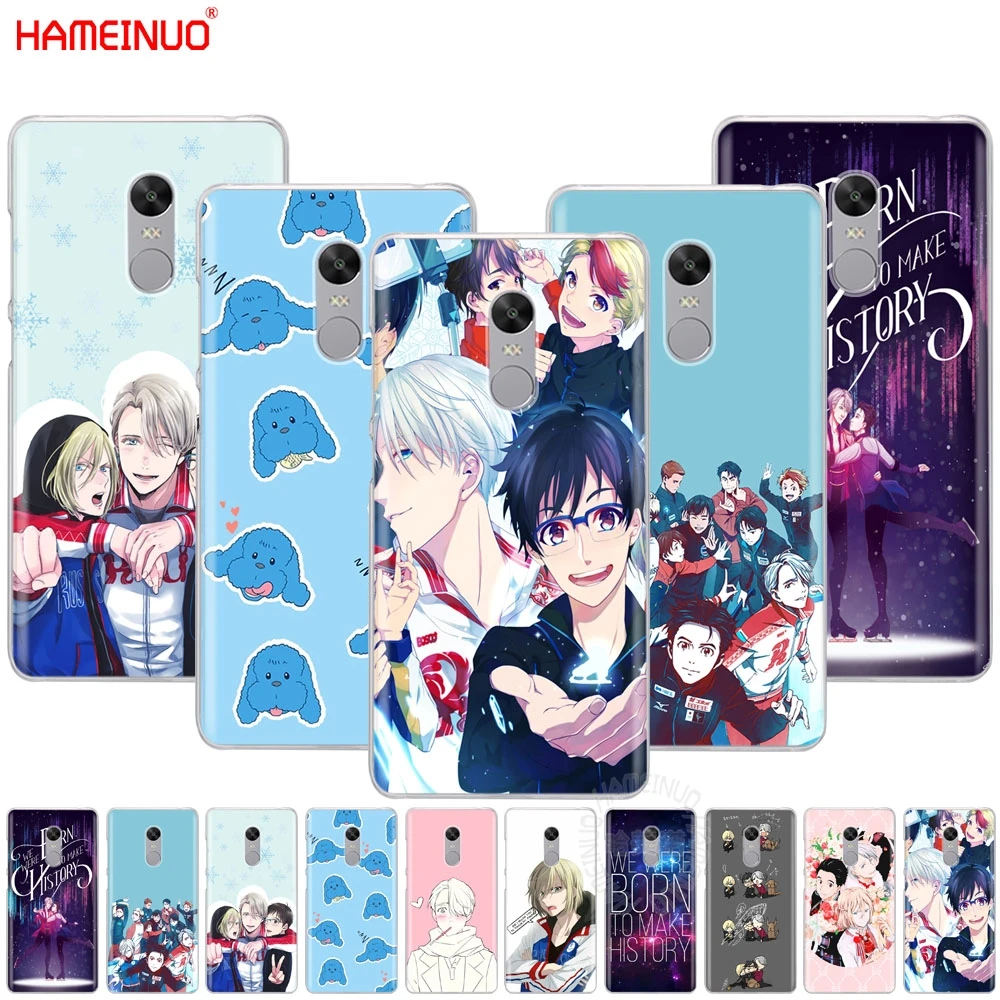 HAMEINUO yuri on ice history maker Cover phone Case for Xiaomi redmi 5 4 1 1s 2 3 3s pro PLUS note 4X 4A 5A | Мобильные телефоны и