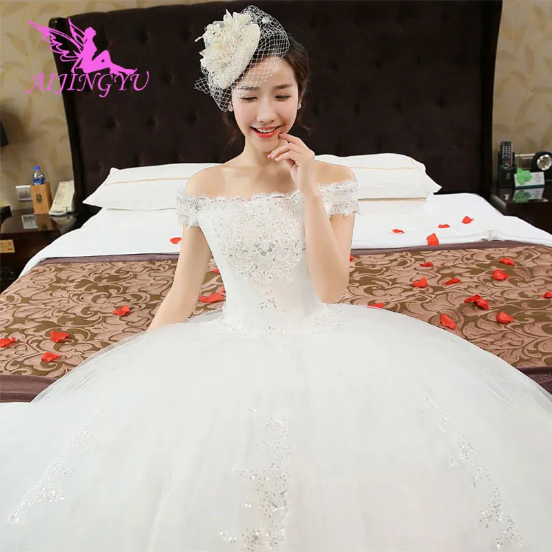 AIJINGYU 2018 beautiful free shipping new hot selling cheap ball gown lace up back formal bride dresses wedding dress WU108
AIJINGYU 2018 beautiful free shipping new hot selling cheap ball gown lace up back formal bride dresses wedding dress WU108