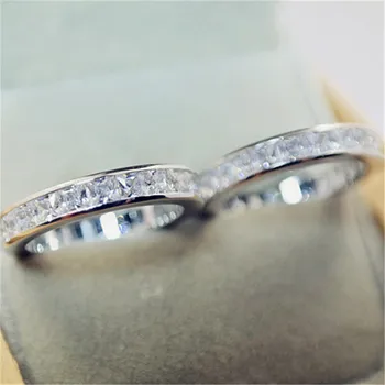 Sterling 925 Silver Jewelry Classic Simple Lovers Couple Rings For Women And Men Bridal Wedding Engagement Cubic Zirconia Ring
Sterling 925 Silver Jewelry Classic Simple Lovers Couple Rings For Women And Men Bridal Wedding Engagement Cubic Zirconia Ring