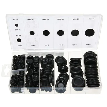 170pcs Rubber Grommet Firewall Hole Plug Assortment Set Car Electrical Wire Gasket Kit Hardware Tools For Valve Pump Water Pipe
170pcs Rubber Grommet Firewall Hole Plug Assortment Set Car Electrical Wire Gasket Kit Hardware Tools For Valve Pump Water Pipe