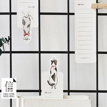 10packs/lot Creative Paper Books Marker of Page/lovely cats Painting abnormity Memo Label Bookmark stationery for students
10packs/lot Creative Paper Books Marker of Page/lovely cats Painting abnormity Memo Label Bookmark stationery for students