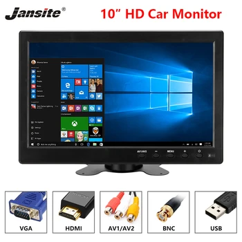 Jansite 10" Car Monitor IPS camera Car Rear View monitor Parking Rearview System HDMI with Backup camera Support Farm Machinery
Jansite 10" Car Monitor IPS camera Car Rear View monitor Parking Rearview System HDMI with Backup camera Support Farm Machinery