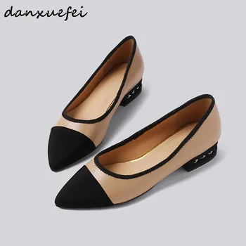 Women's genuine leather slip-on flats brand designer black toe classic single shoes poited toe spring new female flats shoes hot
Women's genuine leather slip-on flats brand designer black toe classic single shoes poited toe spring new female flats shoes hot