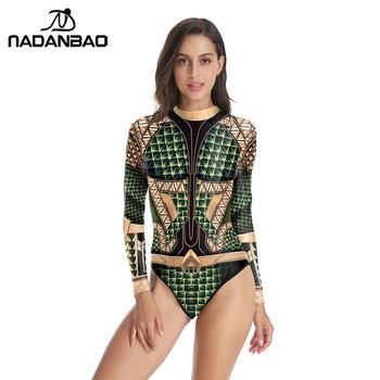 Nadanbao New Superhero Neptune Cosplay Movie Superhero Cosplay DC Justice League 3D Print Long Sleeve One piece Swimsuit
Nadanbao New Superhero Neptune Cosplay Movie Superhero Cosplay DC Justice League 3D Print Long Sleeve One piece Swimsuit