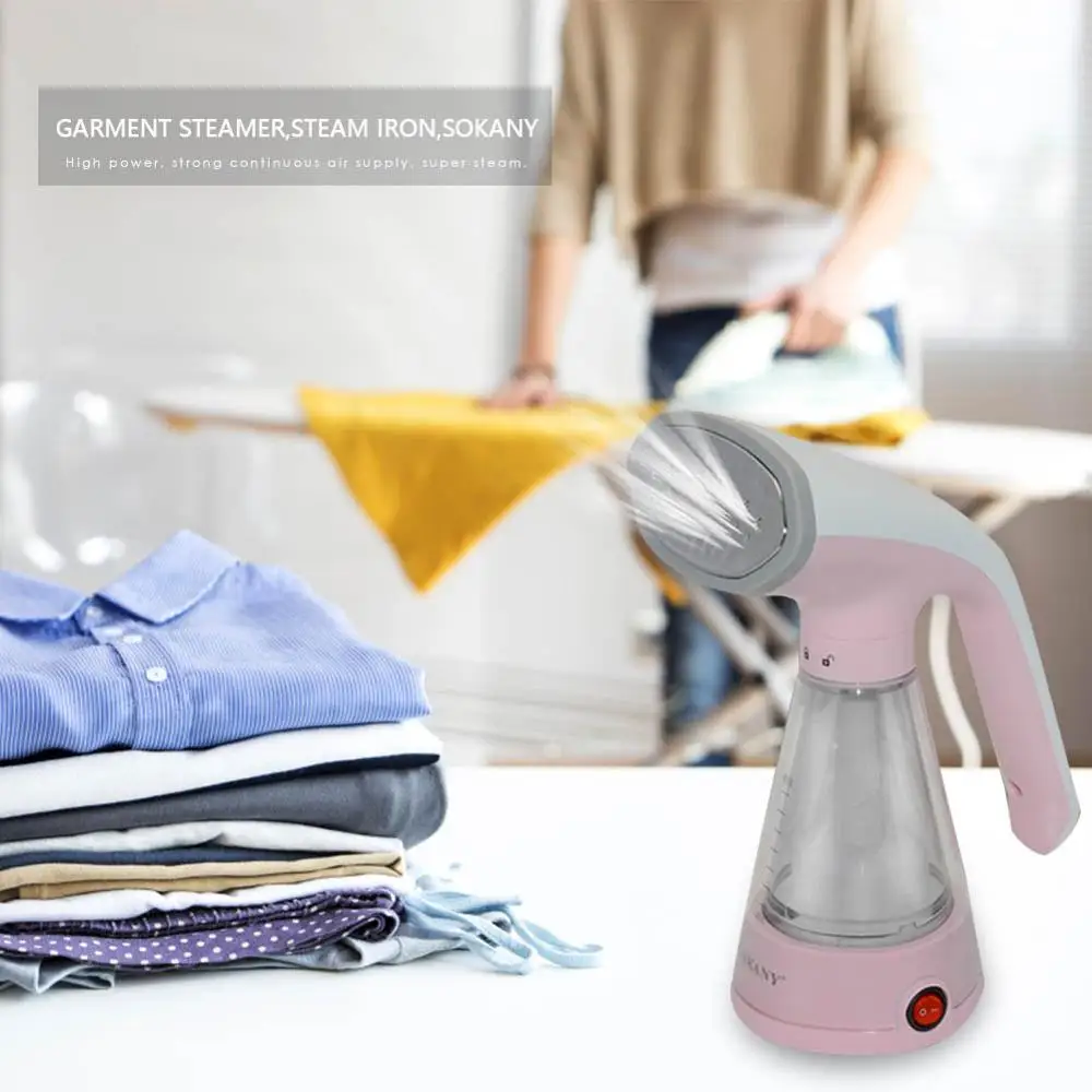 SOKANY HJ-3006 800W Handheld Fabric Steamer Mini Powerful Garment Steamer Brush Ironing Machine Laundry for Home Travel
SOKANY HJ-3006 800W Handheld Fabric Steamer Mini Powerful Garment Steamer Brush Ironing Machine Laundry for Home Travel