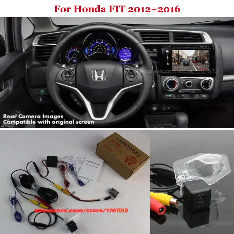 Rear View Camera For Honda FIT 2012~2016 - Back Up Reverse Camera Sets RCA & Original Screen Compatible
Rear View Camera For Honda FIT 2012~2016 - Back Up Reverse Camera Sets RCA & Original Screen Compatible