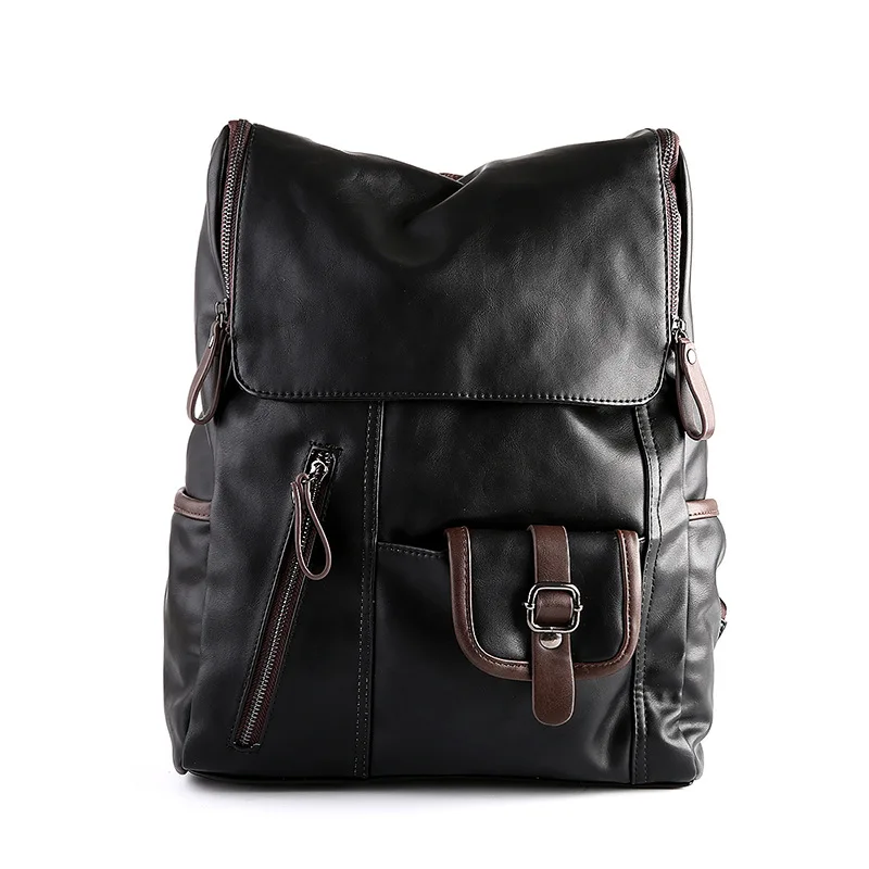 Korea Style Fashion Backpacks for Men and Women Solid Preppy Style Soft Back Pack Unisex School Bags Big Capicity PU Leather Bag
Korea Style Fashion Backpacks for Men and Women Solid Preppy Style Soft Back Pack Unisex School Bags Big Capicity PU Leather Bag