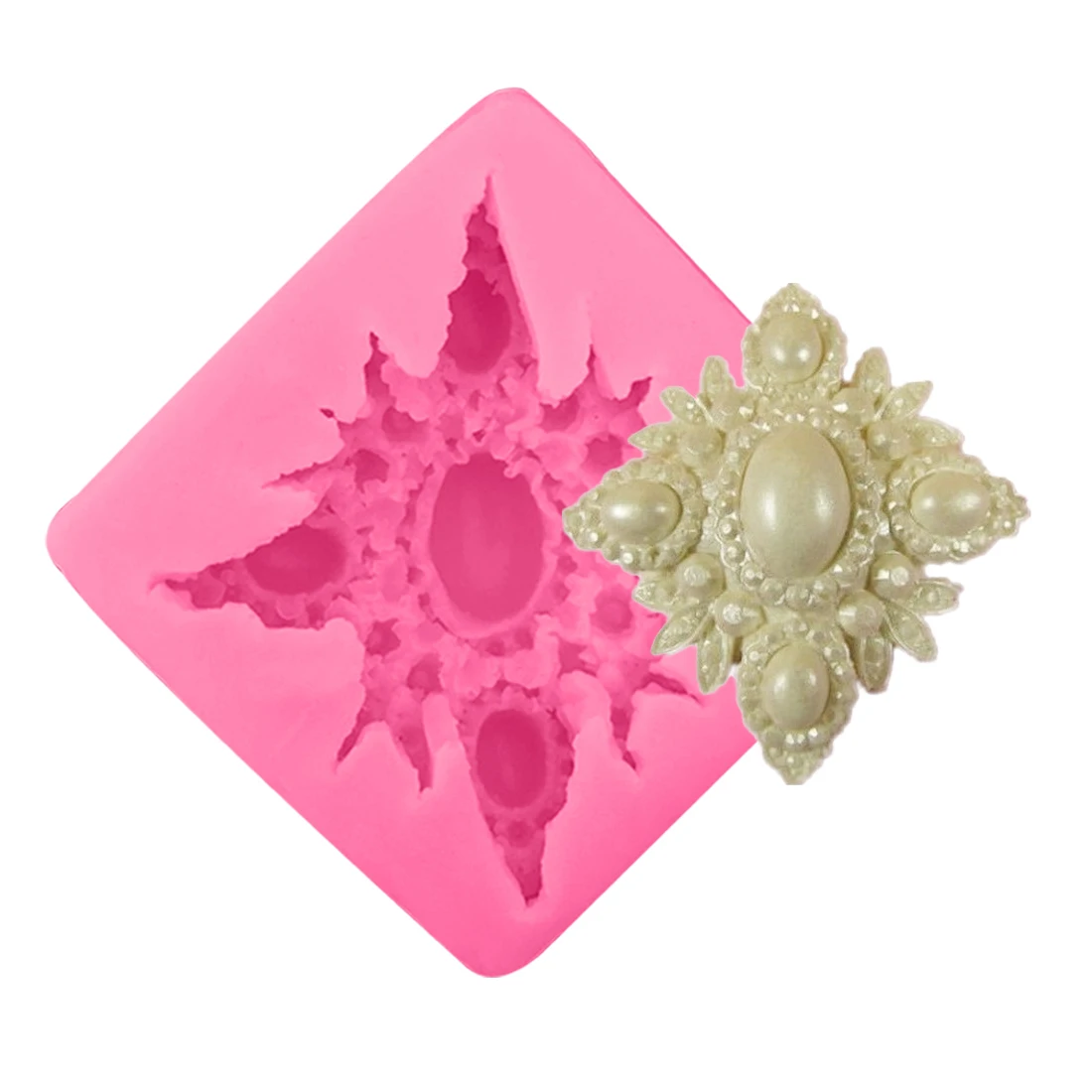 1PC Jewelry Diamond Silicone Chocolate Soap Mold Cake Stencils Mould Pastry DIY Tools Baking Pan Kitchen Accessories Bakeware 
1PC Jewelry Diamond Silicone Chocolate Soap Mold Cake Stencils Mould Pastry DIY Tools Baking Pan Kitchen Accessories Bakeware
