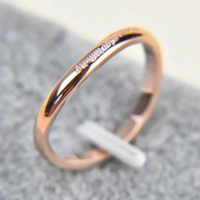 KNOCK Top Quality Simple Rose gold irregularity Love u for infinity lette Engagement Finger Ring For Women
KNOCK Top Quality Simple Rose gold irregularity Love u for infinity lette Engagement Finger Ring For Women