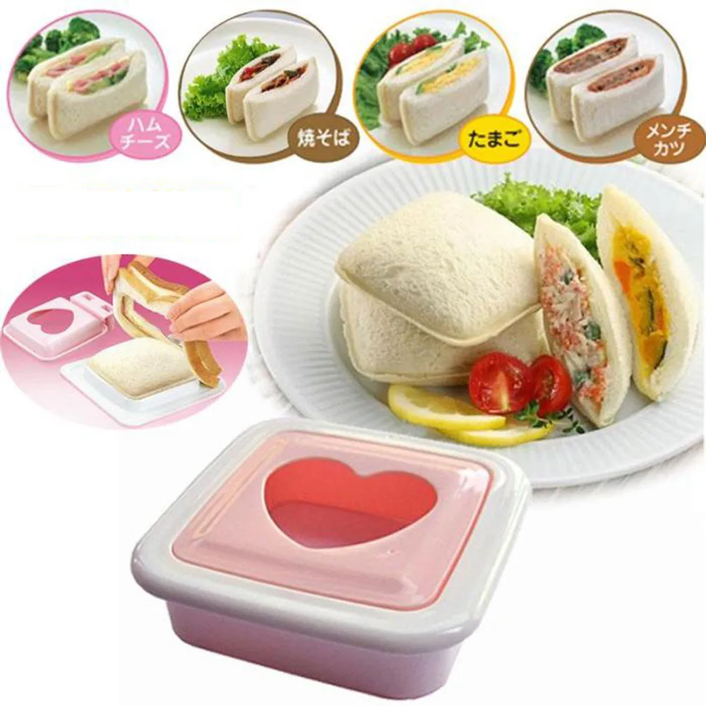 Sandwich Bread Biscuit Embossed Mold Cake Handmade Kitchen Baking Tools heart-shaped Rice Lunch Box
Sandwich Bread Biscuit Embossed Mold Cake Handmade Kitchen Baking Tools heart-shaped Rice Lunch Box