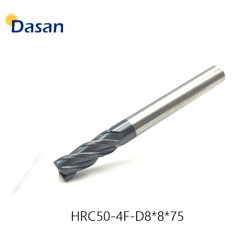 фрезы 1 шт. HRC50 4F-D8x75L 4 флейты D8 плоским Endmill очень Длина 75 мм 100 мм 150 мм Спираль Покрытие общего назначения фрезеровка
фрезы 1 шт. HRC50 4F-D8x75L 4 флейты D8 плоским Endmill очень Длина 75 мм 100 мм 150 мм Спираль Покрытие общего назначения фрезеровка