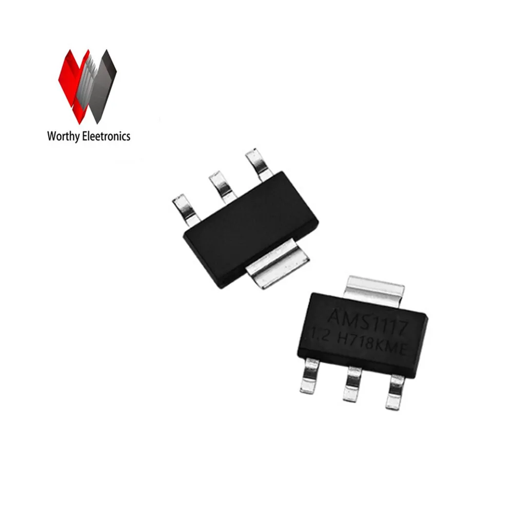 1000PCS/LOT SOT-223 AMS1117-1.2V AMS1117-1.5V AMS1117-1.8V AMS1117-2.5V AMS1117-3.3V AMS1117-5.0V AMS1117-ADJ
1000PCS/LOT SOT-223 AMS1117-1.2V AMS1117-1.5V AMS1117-1.8V AMS1117-2.5V AMS1117-3.3V AMS1117-5.0V AMS1117-ADJ