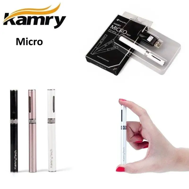Original Kamry Micro Vapor Pen Kit Mini E-Cigarette KamryTech Micro Vape Cig Electronic Cigarette Real Mini E-Cig Size Vaporizer
Original Kamry Micro Vapor Pen Kit Mini E-Cigarette KamryTech Micro Vape Cig Electronic Cigarette Real Mini E-Cig Size Vaporizer