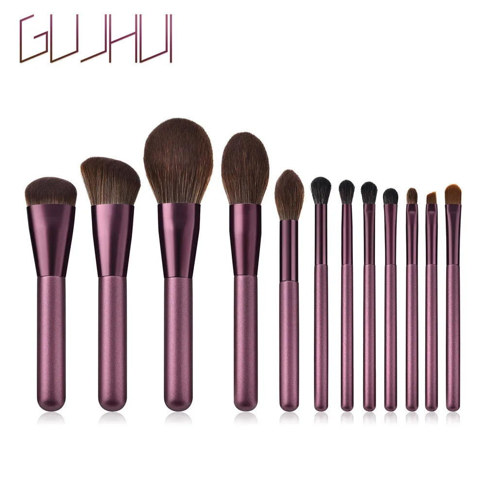2019 New Pro GUJHUI Pro 12pcs Makeup Brushes Foundation Eyeshadow Make Up Brush Set pincel maquiagem Soft Synthetic Hair Natural
2019 New Pro GUJHUI Pro 12pcs Makeup Brushes Foundation Eyeshadow Make Up Brush Set pincel maquiagem Soft Synthetic Hair Natural