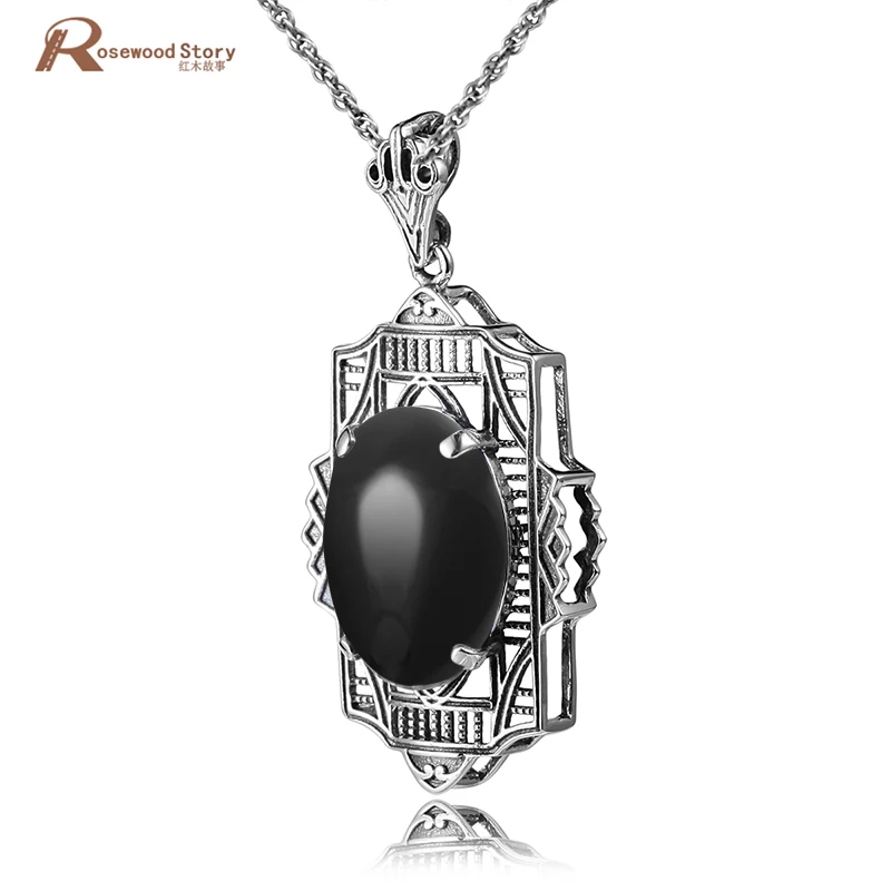 Fashion 3.5ct Oval Cut Black CZ Stone Genuine 925 Sterling Silver Knot Crystal Pendant Necklace Antique Charm Necklace For Women
Fashion 3.5ct Oval Cut Black CZ Stone Genuine 925 Sterling Silver Knot Crystal Pendant Necklace Antique Charm Necklace For Women