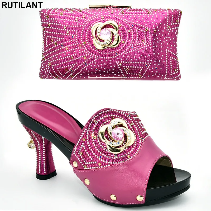 Italian Shoes with Matching Bag 2019 Summer High Heeled Shoes for Women Nigerian Party Shoe and Bag Sets Slip on Shoes for Women
Italian Shoes with Matching Bag 2019 Summer High Heeled Shoes for Women Nigerian Party Shoe and Bag Sets Slip on Shoes for Women