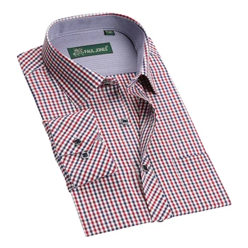 New Arrival Men Plaid Shirts Long Sleeve Business Formal Male Dress Shirts Regular Fit High Quality Man's Tops Clothes
New Arrival Men Plaid Shirts Long Sleeve Business Formal Male Dress Shirts Regular Fit High Quality Man's Tops Clothes