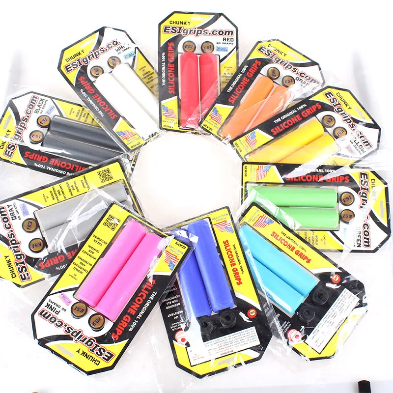 MADE IN USA!! ESIgrips.com 100% SILICONE Grips MTB Bicycle Cycling HandleBar Grip for XC/AM
MADE IN USA!! ESIgrips.com 100% SILICONE Grips MTB Bicycle Cycling HandleBar Grip for XC/AM