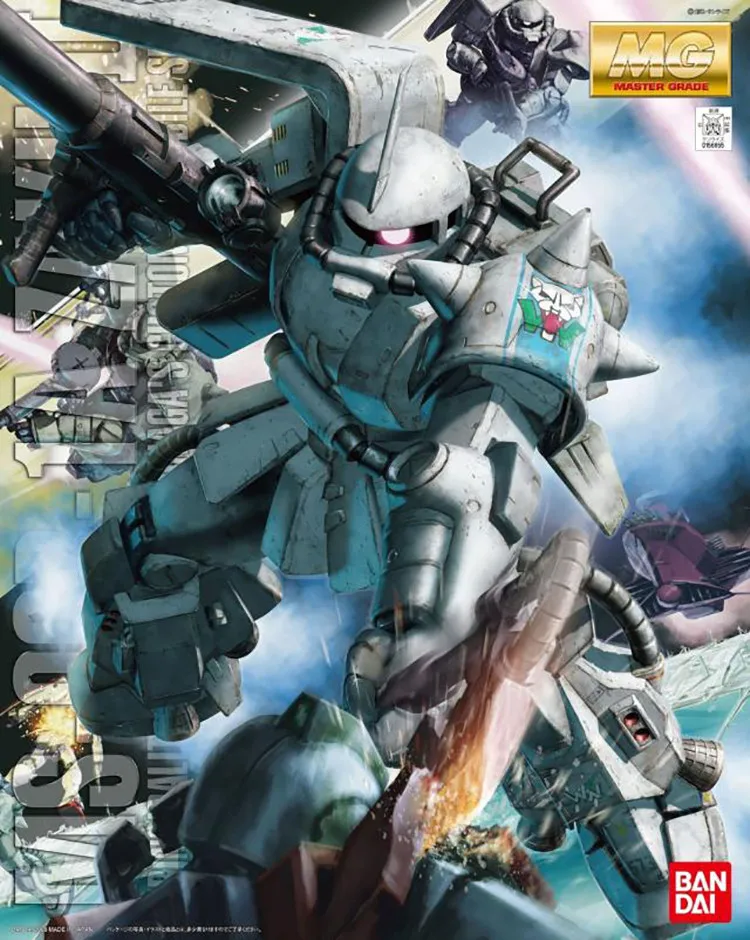 Bandai Gundam 1/100 MG MS-06R-1A Zaku II Shin Matsunaga Custom Ver. 2.0 Assemble Model Kits Action Figures Plastic Model Toys
Bandai Gundam 1/100 MG MS-06R-1A Zaku II Shin Matsunaga Custom Ver. 2.0 Assemble Model Kits Action Figures Plastic Model Toys