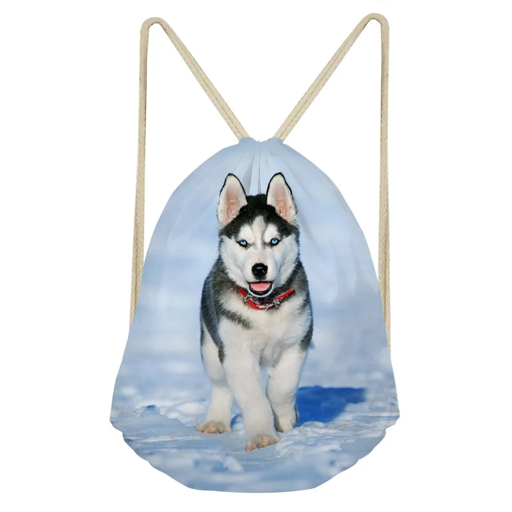 ThiKin Funny Husky Dog Women Drawstring Bag Travel Softback Women Mochila School Student Daily Backpack Custom Bag
ThiKin Funny Husky Dog Women Drawstring Bag Travel Softback Women Mochila School Student Daily Backpack Custom Bag