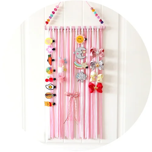 Rainbow Color Hairbow Hairclips Holder Hairpins Hairgrips Storage Belt Hairband Barrettes Organizer Hair Accessories for Girls
Rainbow Color Hairbow Hairclips Holder Hairpins Hairgrips Storage Belt Hairband Barrettes Organizer Hair Accessories for Girls