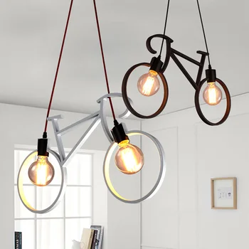 Nordic Creative Bicycle Iron Chandelier 61*37cm black white bike droplight Restaurant Children Room Bedroom lighting fixture
Nordic Creative Bicycle Iron Chandelier 61*37cm black white bike droplight Restaurant Children Room Bedroom lighting fixture