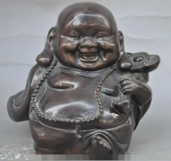 S2925 china buddhism wealth bronze happy laugh Maitreya buddha hold ruyi lucky statue
S2925 china buddhism wealth bronze happy laugh Maitreya buddha hold ruyi lucky statue