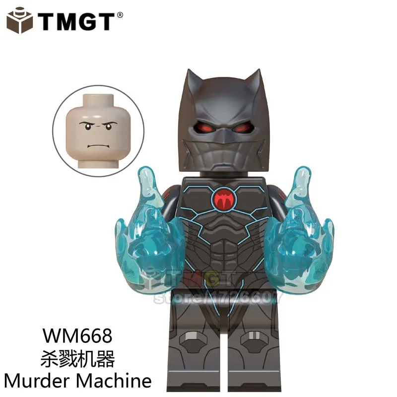 DC hero Dark Night Batman Murder Machine Cyborg The Devastator Superman s building blocks toys for children WM668
DC hero Dark Night Batman Murder Machine Cyborg The Devastator Superman s building blocks toys for children WM668