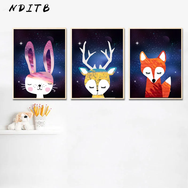 Baby Nursery Canvas Poster Woodland Animal Rabbit Fox Wall Art Print Painting Decorative Picture Nordic Kid Bedroom Decoration
Baby Nursery Canvas Poster Woodland Animal Rabbit Fox Wall Art Print Painting Decorative Picture Nordic Kid Bedroom Decoration